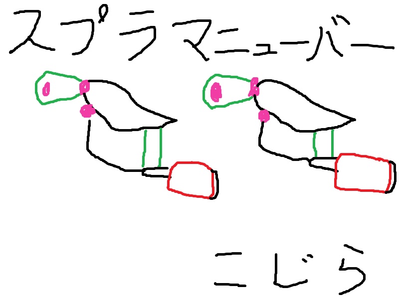 スプラトゥーン２ スプラマニューバー 評価 考察 使い方 短足と眼鏡のゲーム雑記